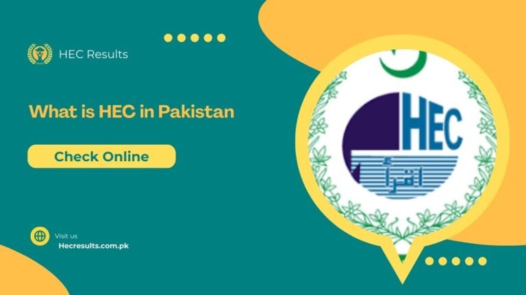 What is HEC in Pakistan Complete A to Z Guide