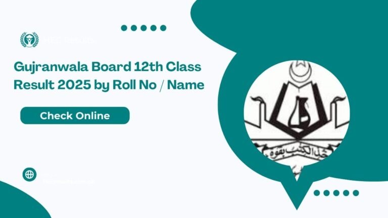 Rawalpindi Board 12th Class Result 2025 by Roll No / Name